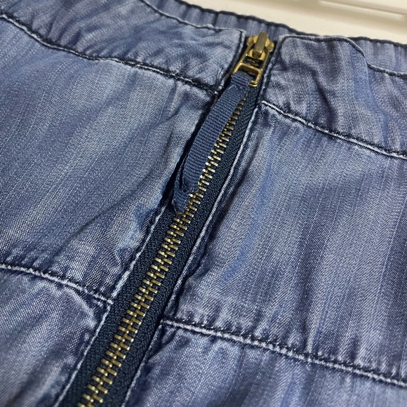 SALE&Discounted shipping!! HD in Paris Denim asymmetrical knee length skirt - Picture 9 of 16